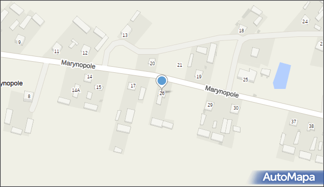 Marynopole, Marynopole, 26, mapa Marynopole