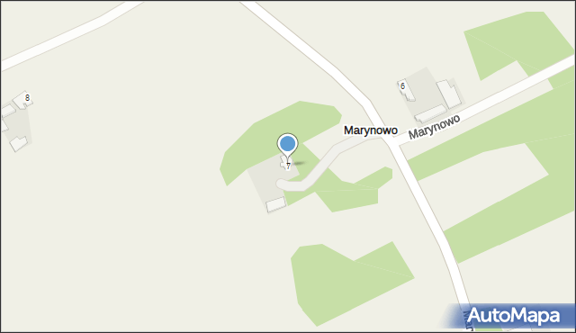 Marynowo, Marynowo, 7, mapa Marynowo