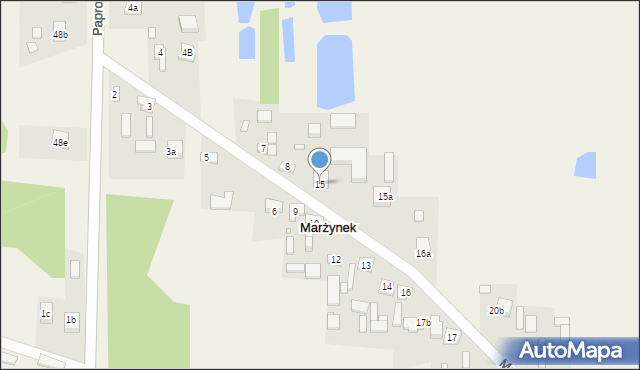 Marżynek, Marżynek, 15, mapa Marżynek