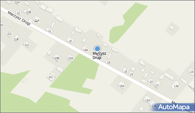 Marzysz, Marzysz Drugi, 19, mapa Marzysz