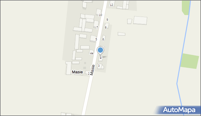 Masie, Masie, 4, mapa Masie