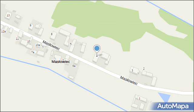 Masłowiec, Masłowiec, 4, mapa Masłowiec