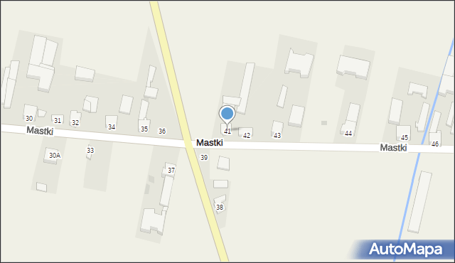 Mastki, Mastki, 41, mapa Mastki