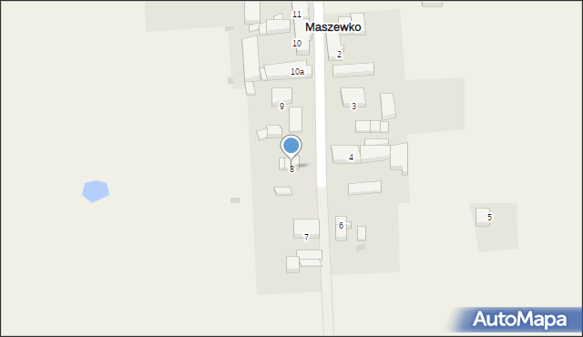 Maszewko, Maszewko, 8, mapa Maszewko