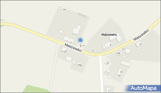 Maszewko, Maszewko, 3, mapa Maszewko