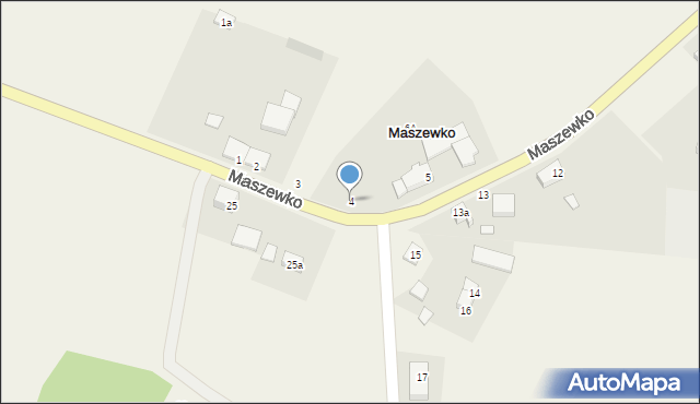 Maszewko, Maszewko, 4, mapa Maszewko