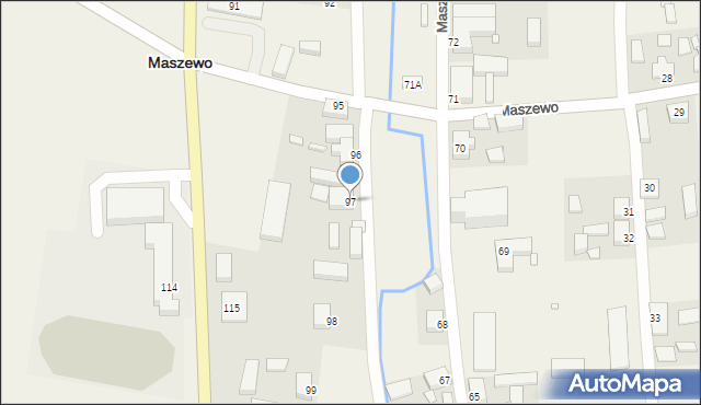 Maszewo, Maszewo, 97, mapa Maszewo