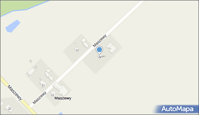 Maszewy, Maszewy, 24, mapa Maszewy