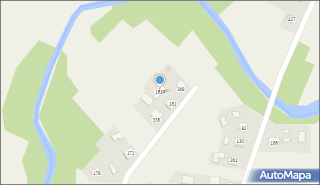 Maszkienice, Maszkienice, 181A, mapa Maszkienice