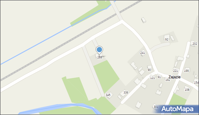 Maszkienice, Maszkienice, 269, mapa Maszkienice