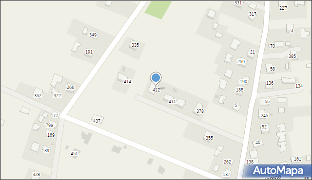 Maszkienice, Maszkienice, 412, mapa Maszkienice