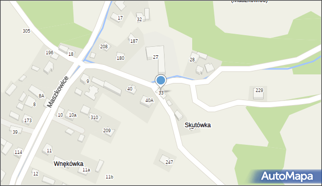 Maszkowice, Maszkowice, 33, mapa Maszkowice