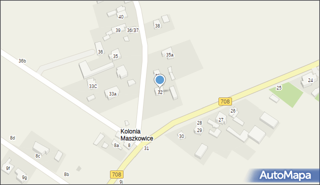 Maszkowice, Maszkowice, 32, mapa Maszkowice