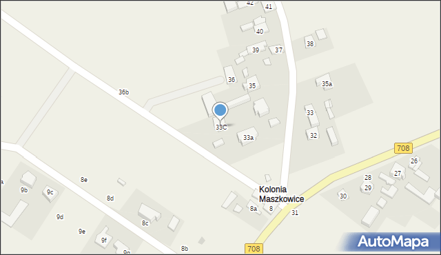 Maszkowice, Maszkowice, 33C, mapa Maszkowice