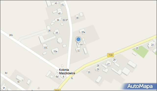 Maszkowice, Maszkowice, 34, mapa Maszkowice