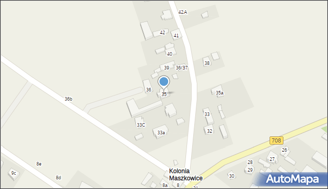 Maszkowice, Maszkowice, 35, mapa Maszkowice