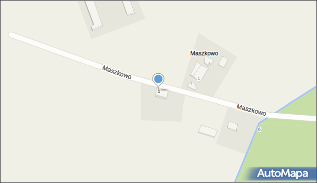 Maszkowo, Maszkowo, 4, mapa Maszkowo