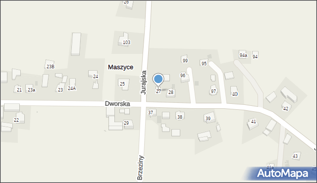 Maszyce, Maszyce, 27, mapa Maszyce