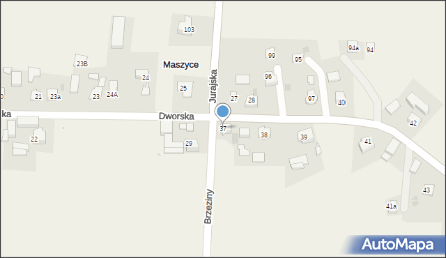 Maszyce, Maszyce, 37, mapa Maszyce