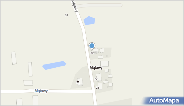 Mątawy, Mątawy, 21, mapa Mątawy