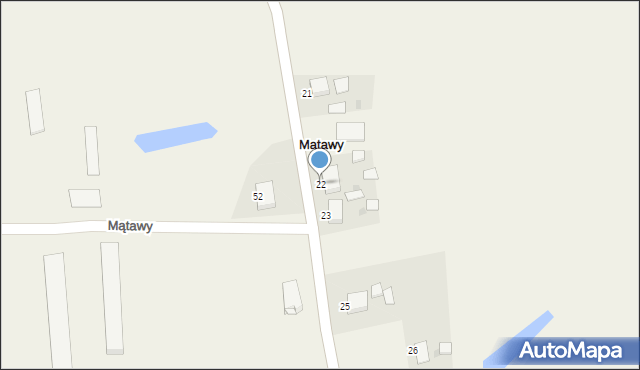 Mątawy, Mątawy, 22, mapa Mątawy