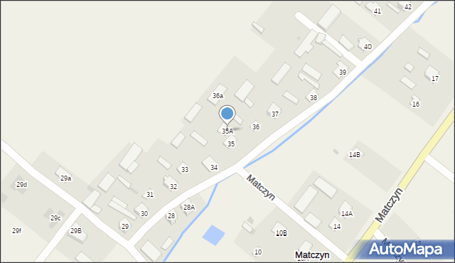 Matczyn, Matczyn, 35A, mapa Matczyn