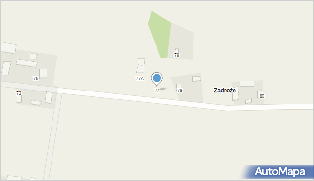 Matiaszówka, Matiaszówka, 77, mapa Matiaszówka