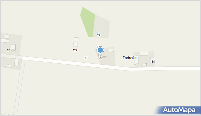 Matiaszówka, Matiaszówka, 78, mapa Matiaszówka