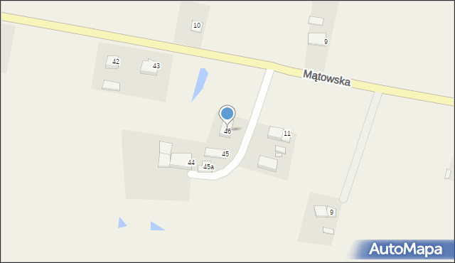 Mątowskie Pastwiska, Mątowskie Pastwiska, 46, mapa Mątowskie Pastwiska