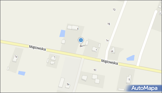 Mątowskie Pastwiska, Mątowskie Pastwiska, 8A, mapa Mątowskie Pastwiska