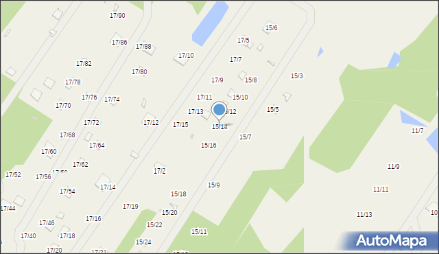 Matyldów, Matyldów, 15/14, mapa Matyldów