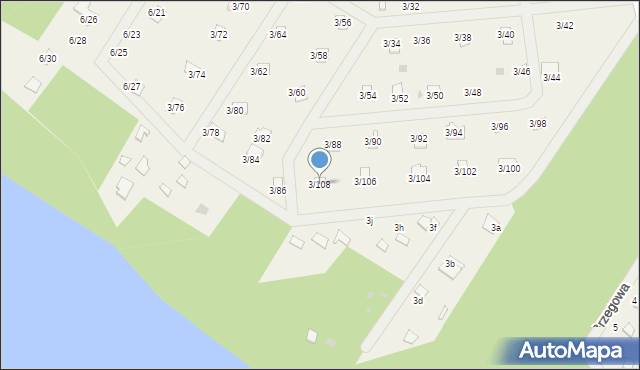 Matyldów, Matyldów, 3/108, mapa Matyldów