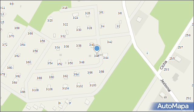 Matyldów, Matyldów, 3/46, mapa Matyldów