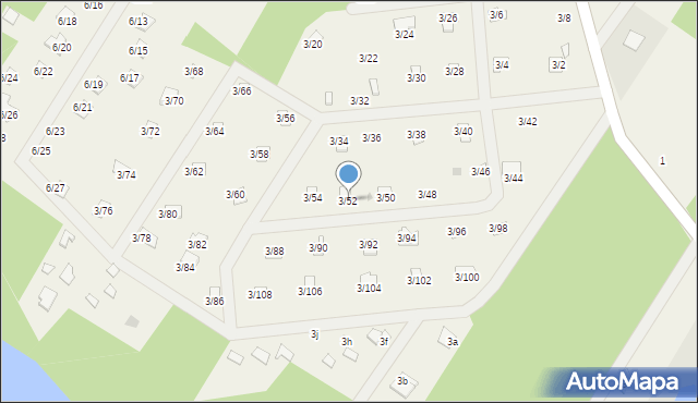 Matyldów, Matyldów, 3/52, mapa Matyldów