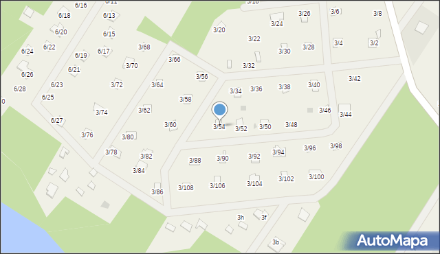 Matyldów, Matyldów, 3/54, mapa Matyldów