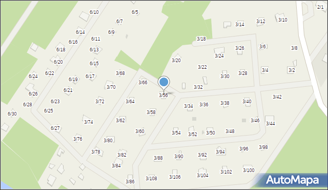 Matyldów, Matyldów, 3/56, mapa Matyldów