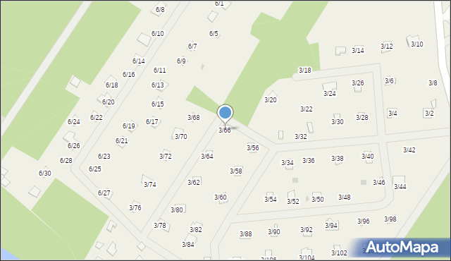 Matyldów, Matyldów, 3/66, mapa Matyldów