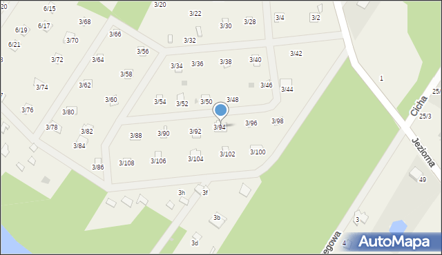 Matyldów, Matyldów, 3/94, mapa Matyldów