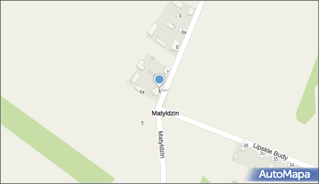 Matyldzin, Matyldzin, 6, mapa Matyldzin