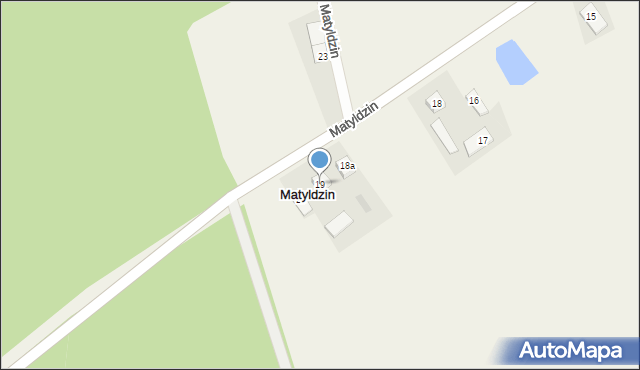 Matyldzin, Matyldzin, 19, mapa Matyldzin