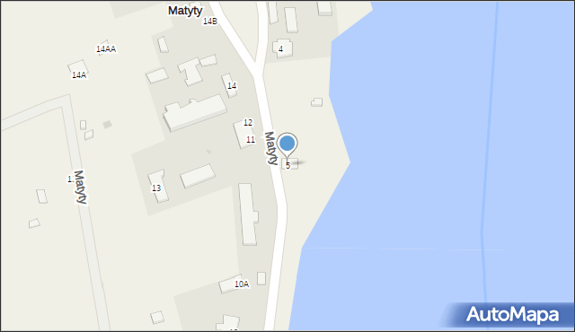 Matyty, Matyty, 5, mapa Matyty