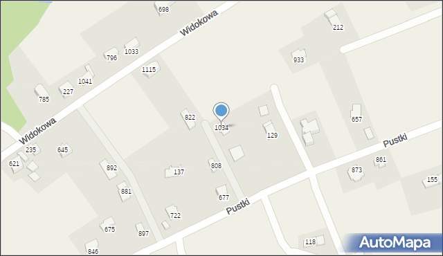 Mazańcowice, Mazańcowice, 1034, mapa Mazańcowice