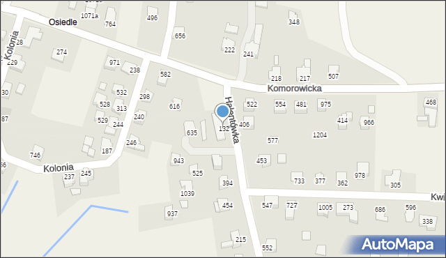 Mazańcowice, Mazańcowice, 132, mapa Mazańcowice