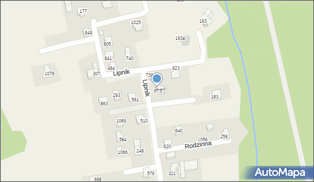 Mazańcowice, Mazańcowice, 673, mapa Mazańcowice
