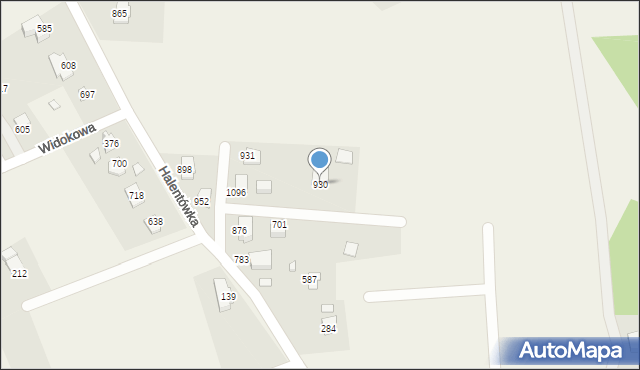 Mazańcowice, Mazańcowice, 930, mapa Mazańcowice