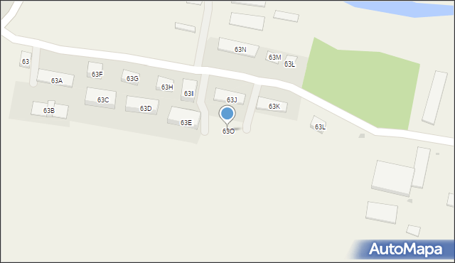 Mazanów, Mazanów, 63O, mapa Mazanów