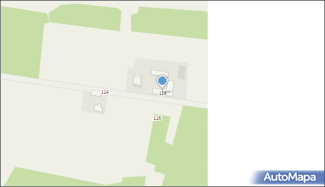 Mazewo Dworskie A, Mazewo Dworskie A, 126, mapa Mazewo Dworskie A