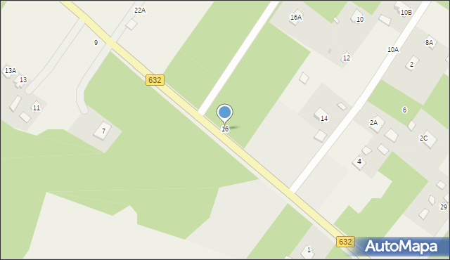 Mazewo Dworskie A, Mazewo Dworskie A, 16, mapa Mazewo Dworskie A