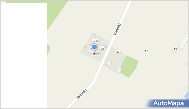 Mazewo Dworskie A, Mazewo Dworskie A, 93b, mapa Mazewo Dworskie A