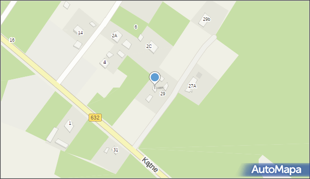 Mazewo Dworskie B, Mazewo Dworskie B, 29a, mapa Mazewo Dworskie B